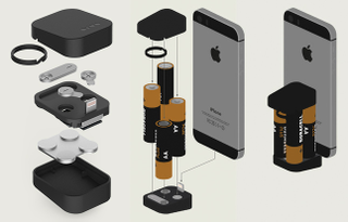 Illustration for article titled This Compact Portable Charger Revives Your Phone With Four AA Batteries